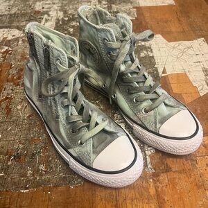 Converse High-Tops in Mint Green